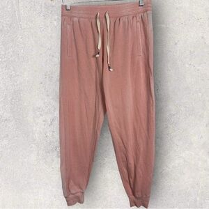 PJ‎ Salvage Pink Jogger Pants Womens Size Small Pyjama Pants Drawstring Lounge S